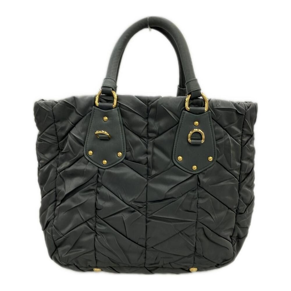Prada Tessuto Nylon Cloth Bag handbag quilted Black - Picture 2 of 6